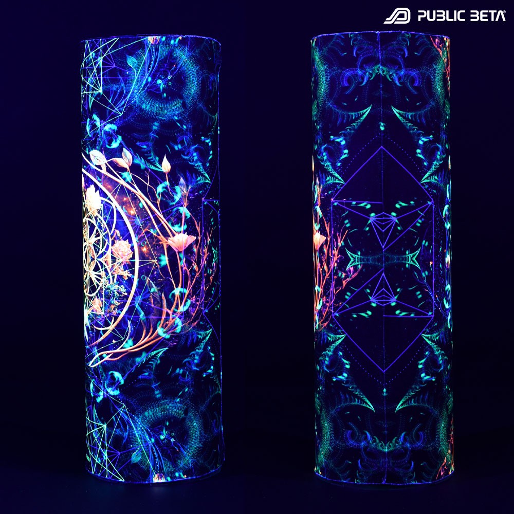 Cradle D204 UV / Tube Bandana / UV Active Face Mask