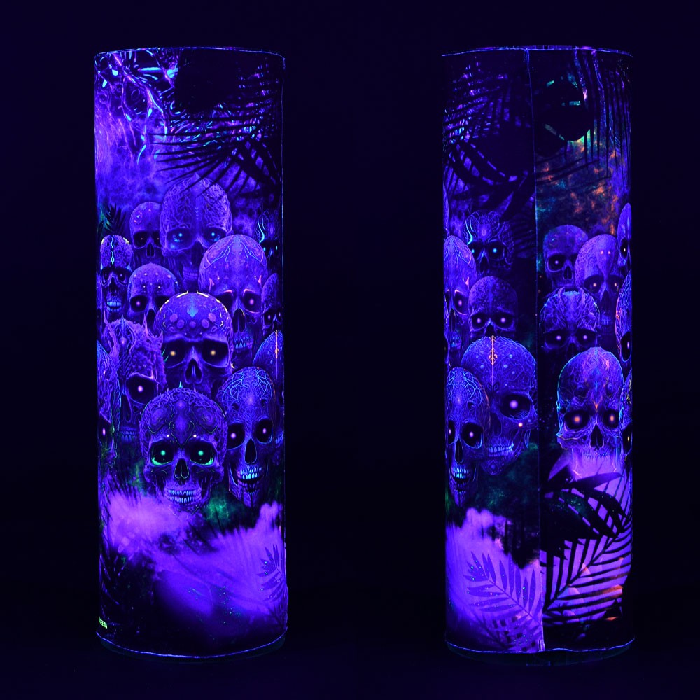 Dark Tribe D206 UV / Tube Bandana / UV Active Face Mask