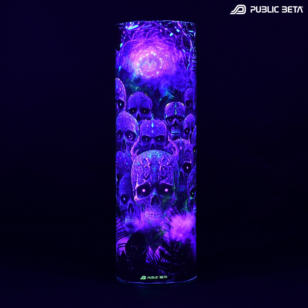 Dark Tribe D206 UV / Tube Bandana / UV Active Face Mask