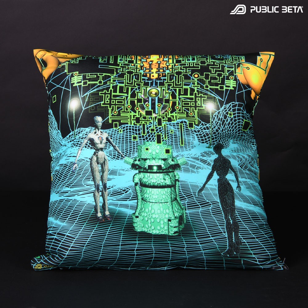 Glow in Blacklight Psyart Home Decoration