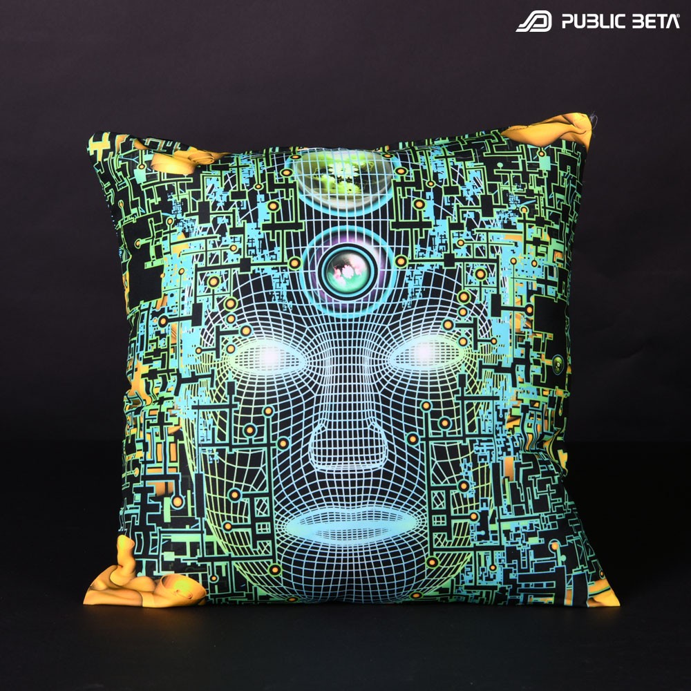 Glow in Blacklight Psyart Home Decoration