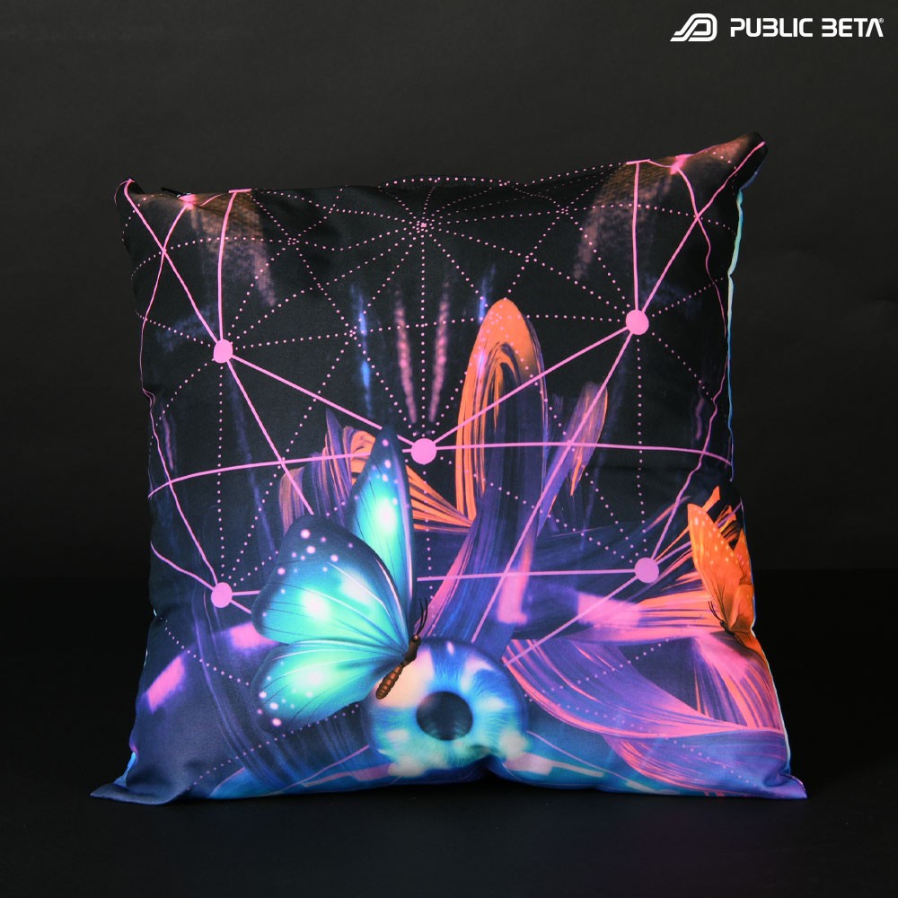 Glow in Blacklight Psyart Home Decoration