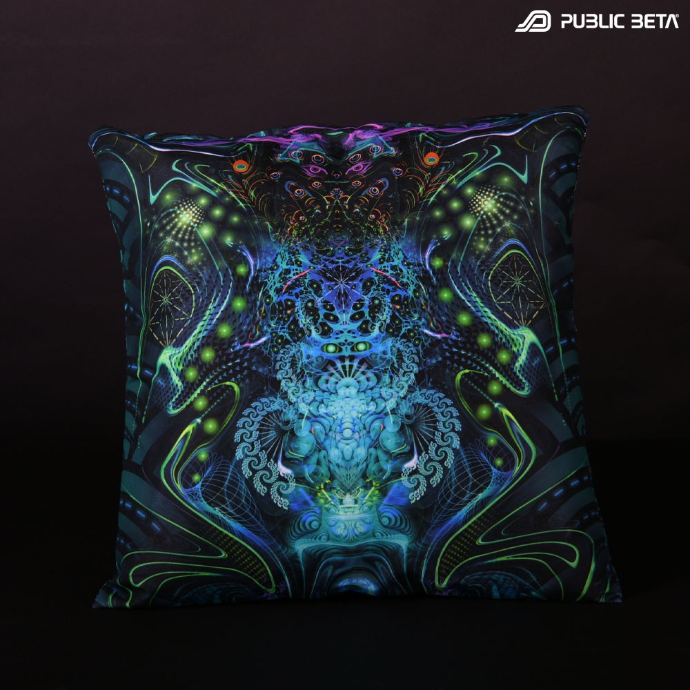 Glow in Blacklight Psyart Home Decoration