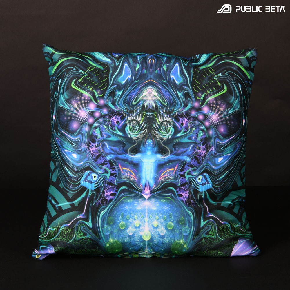 Glow in Blacklight Psyart Home Decoration