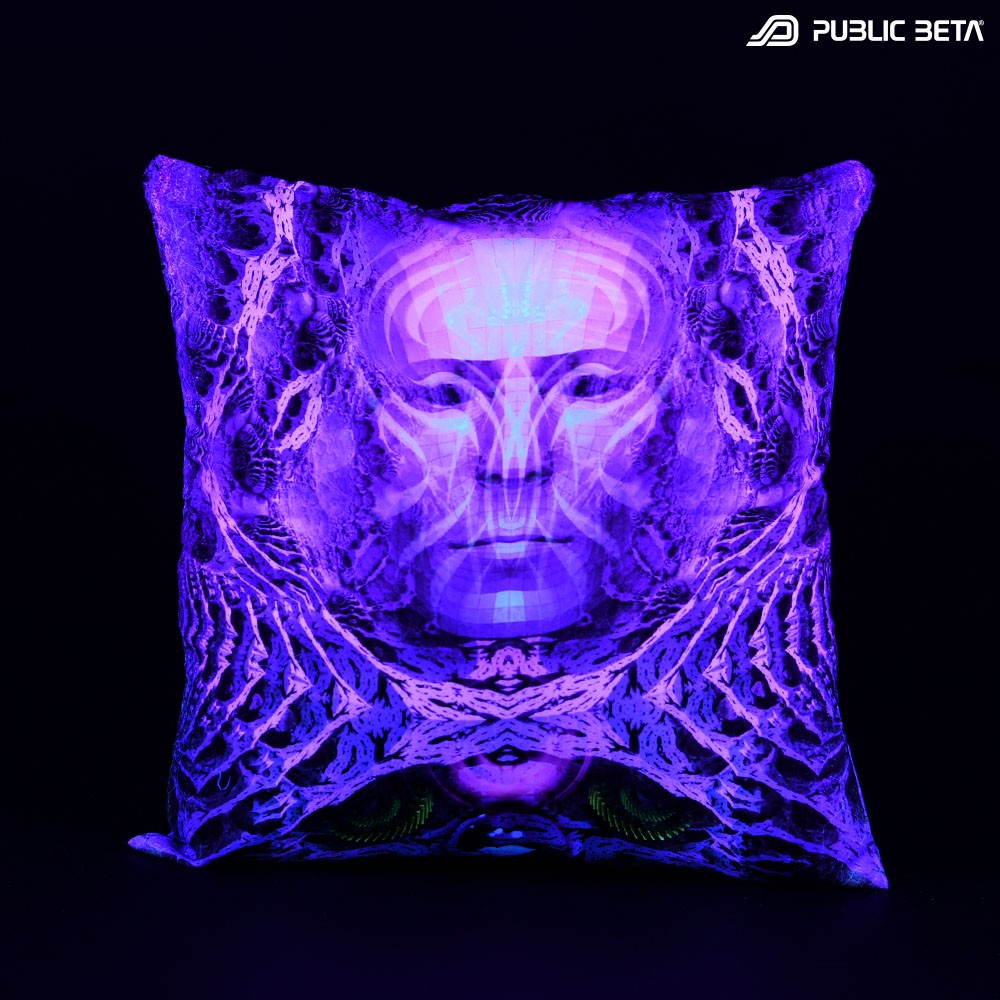 Glow in Blacklight Psyart Home Decoration