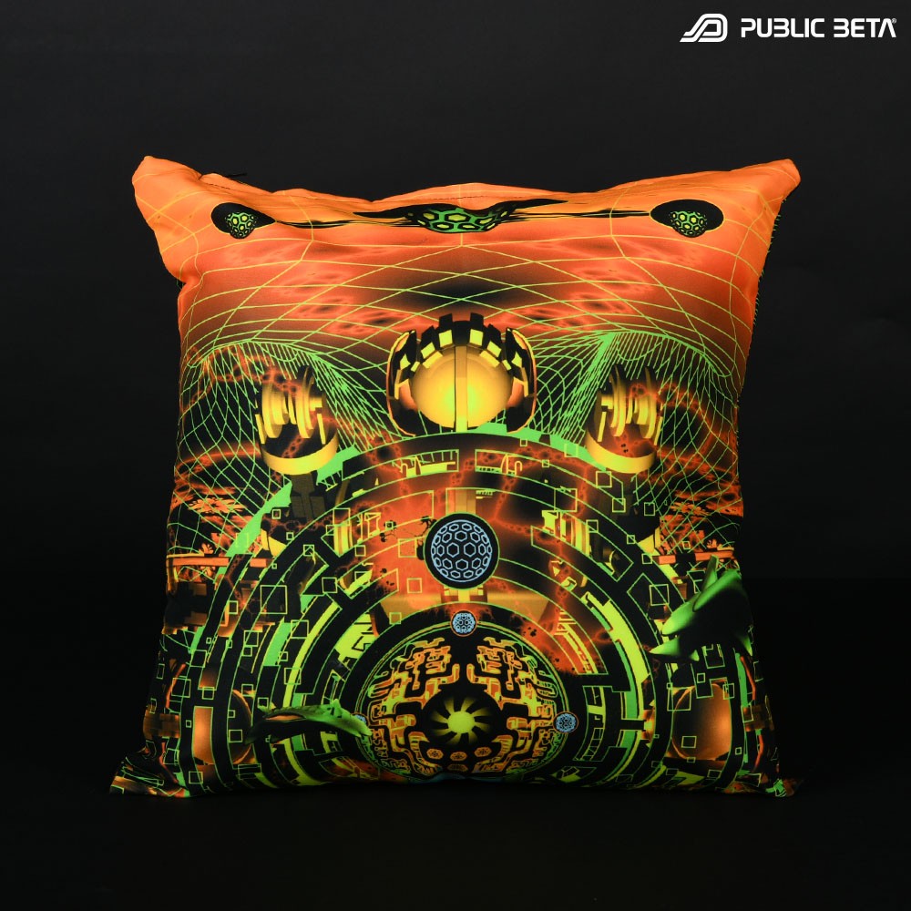 Glow in Blacklight Psyart Home Decoration