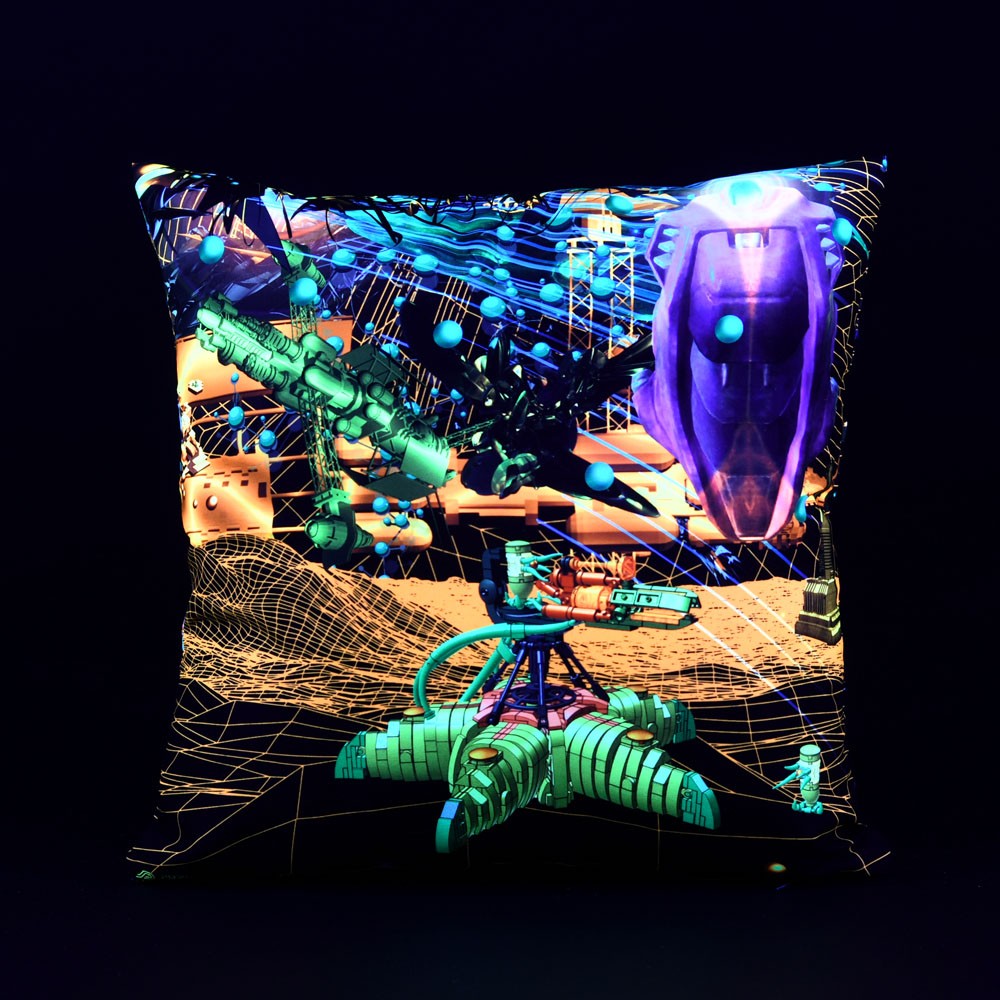 Glow in Blacklight Home Decoration