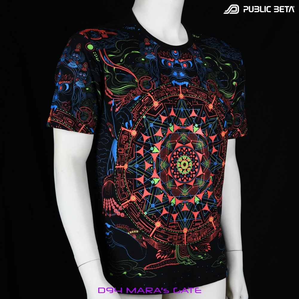 Mara's Gate UV D94 Blacklight Active T-Shirt by Public Beta Wear