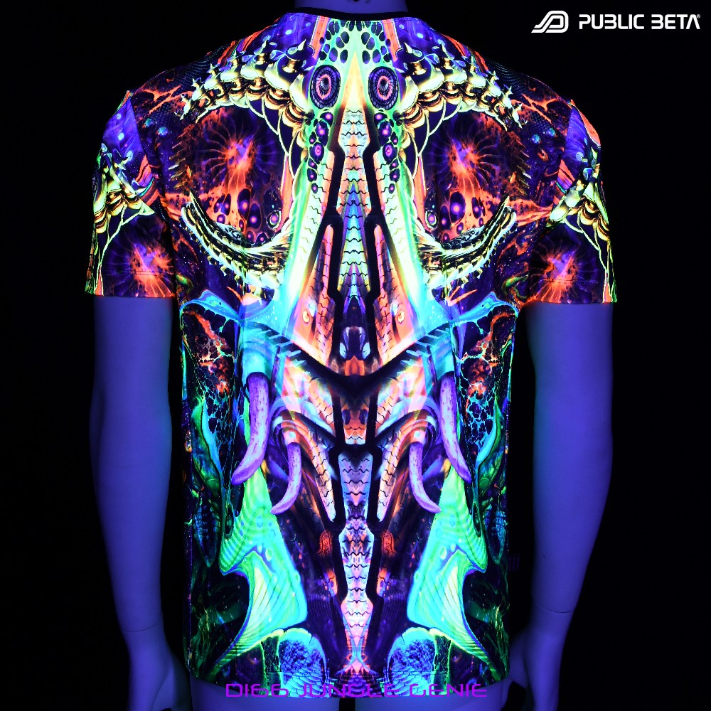 Public Beta Wear JungleGenie Blacklight T-Shirt
