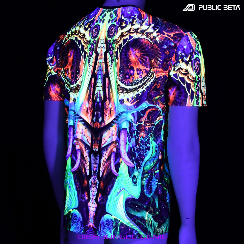 Public Beta Wear JungleGenie Blacklight T-Shirt