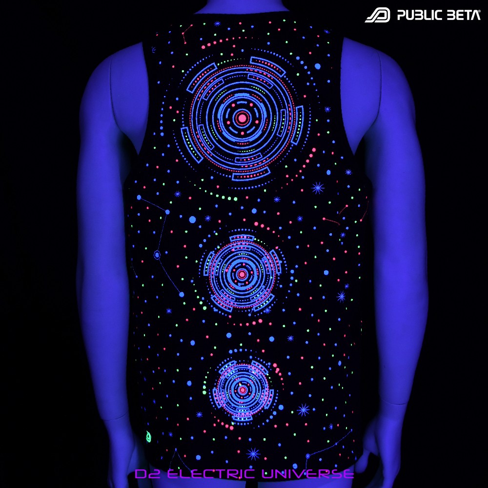 Electric Universe Sleeveless Shirt
