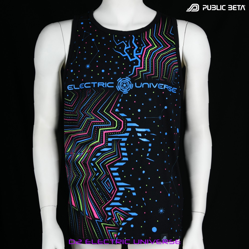 Electric Universe Sleeveless Shirt