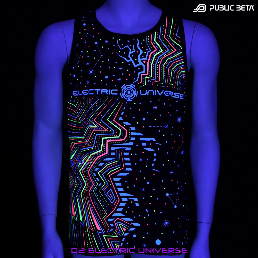 Electric Universe Sleeveless Shirt