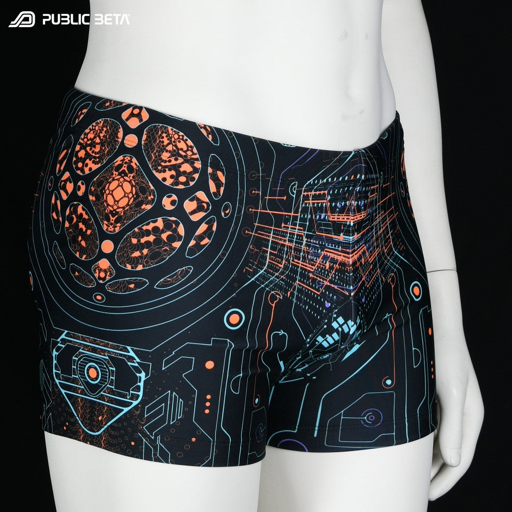 Swim shorts Glow in blacklight