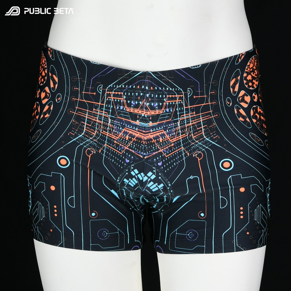 Swim shorts Glow in blacklight