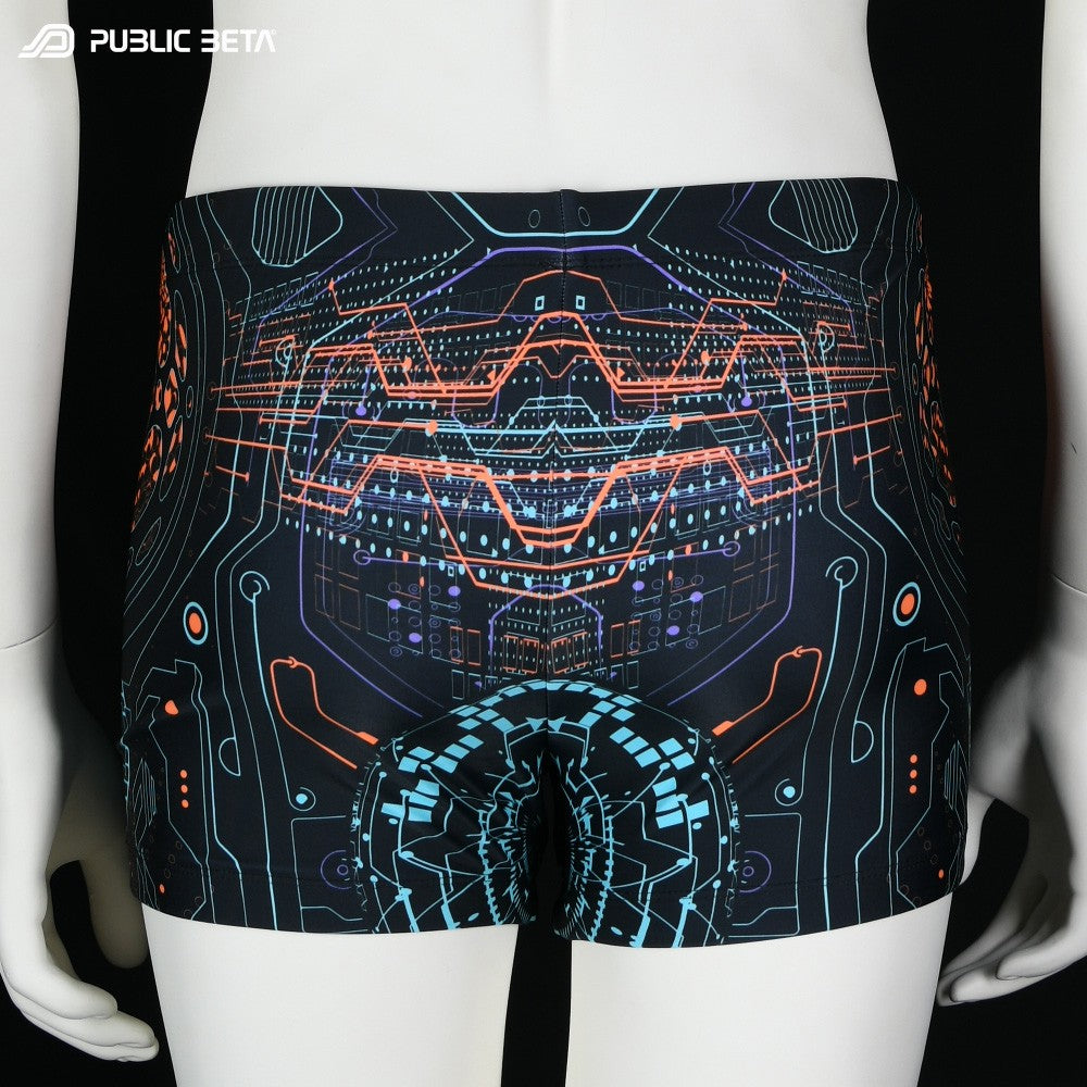 Swim shorts Glow in blacklight
