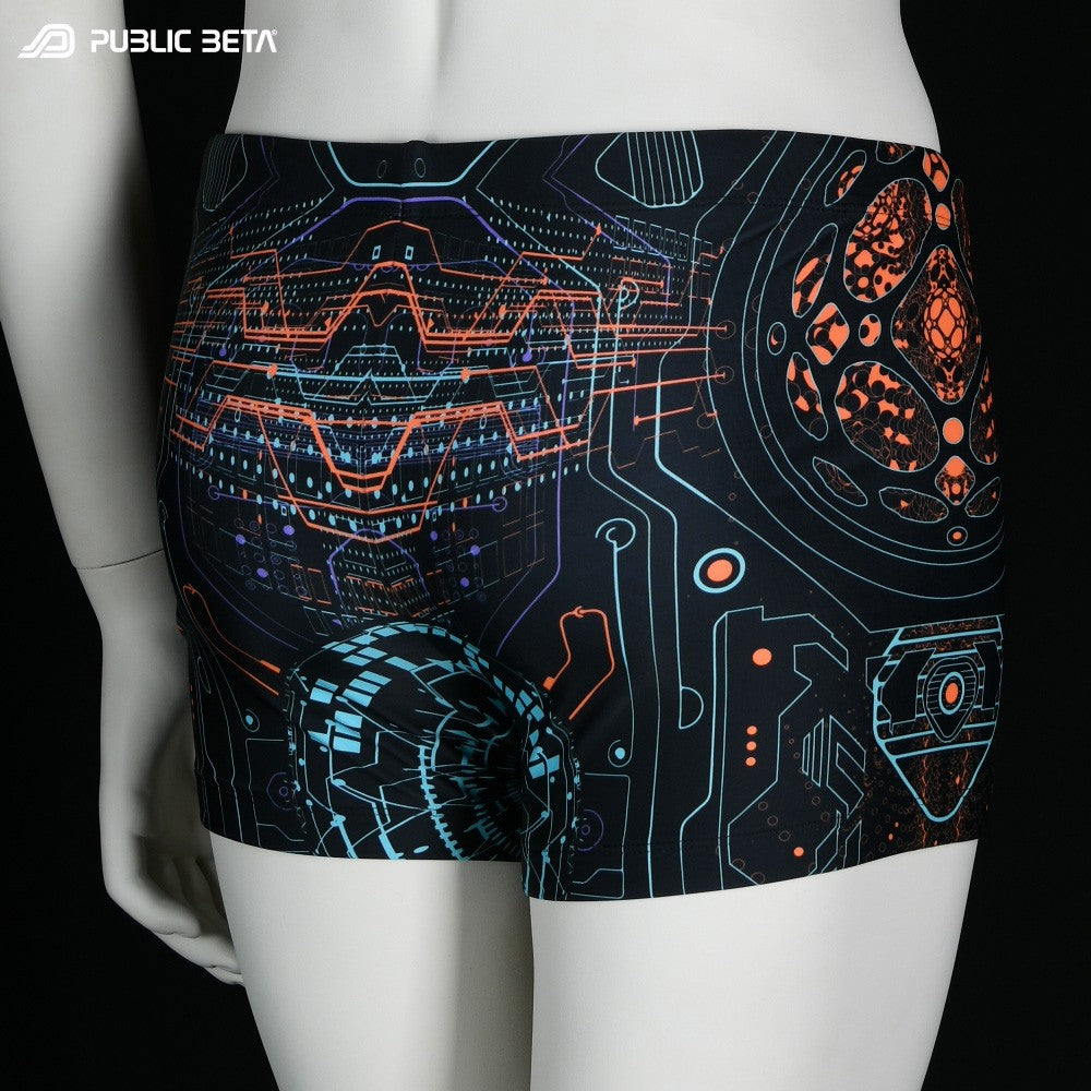Swim shorts Glow in blacklight