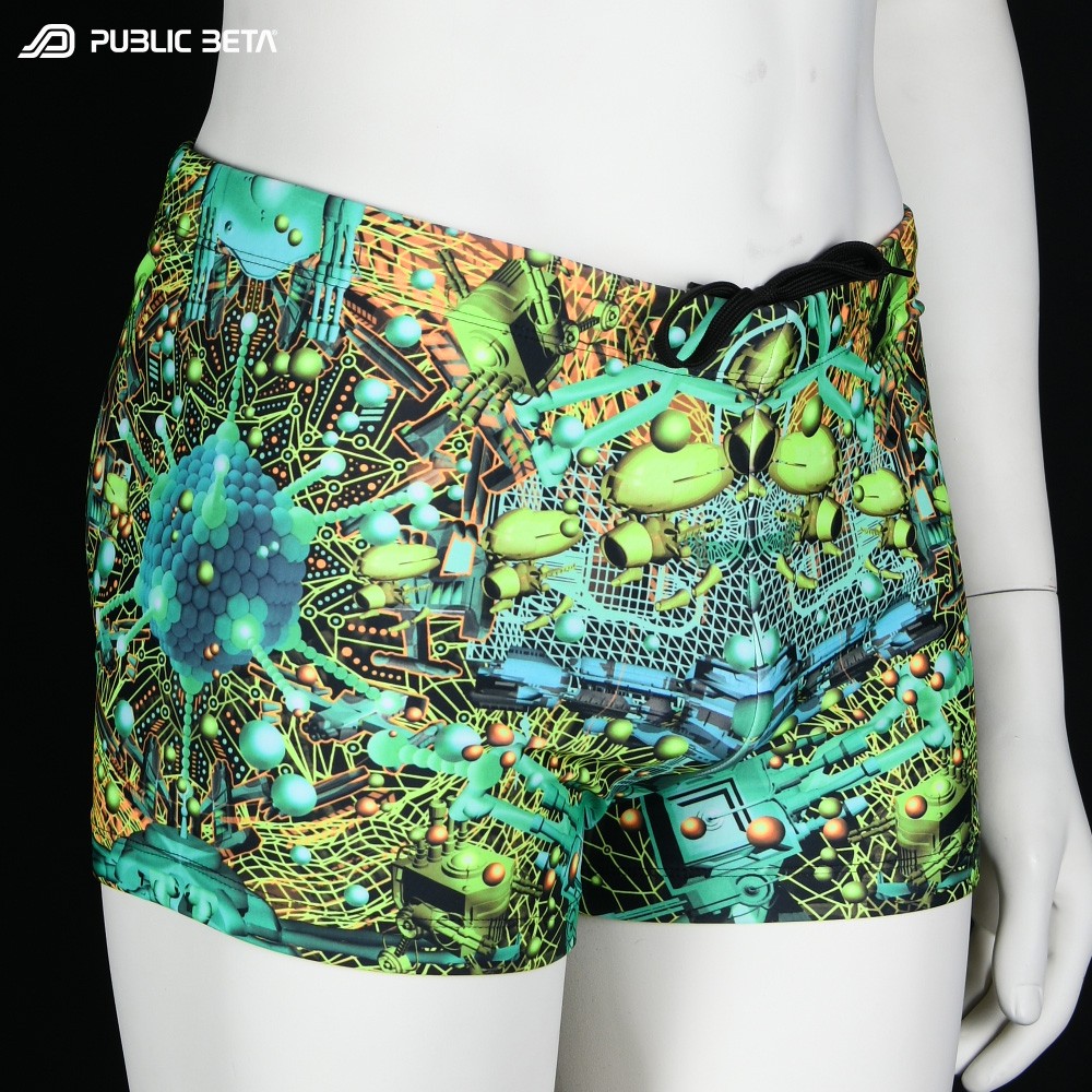 Swim shorts Glow in blacklight