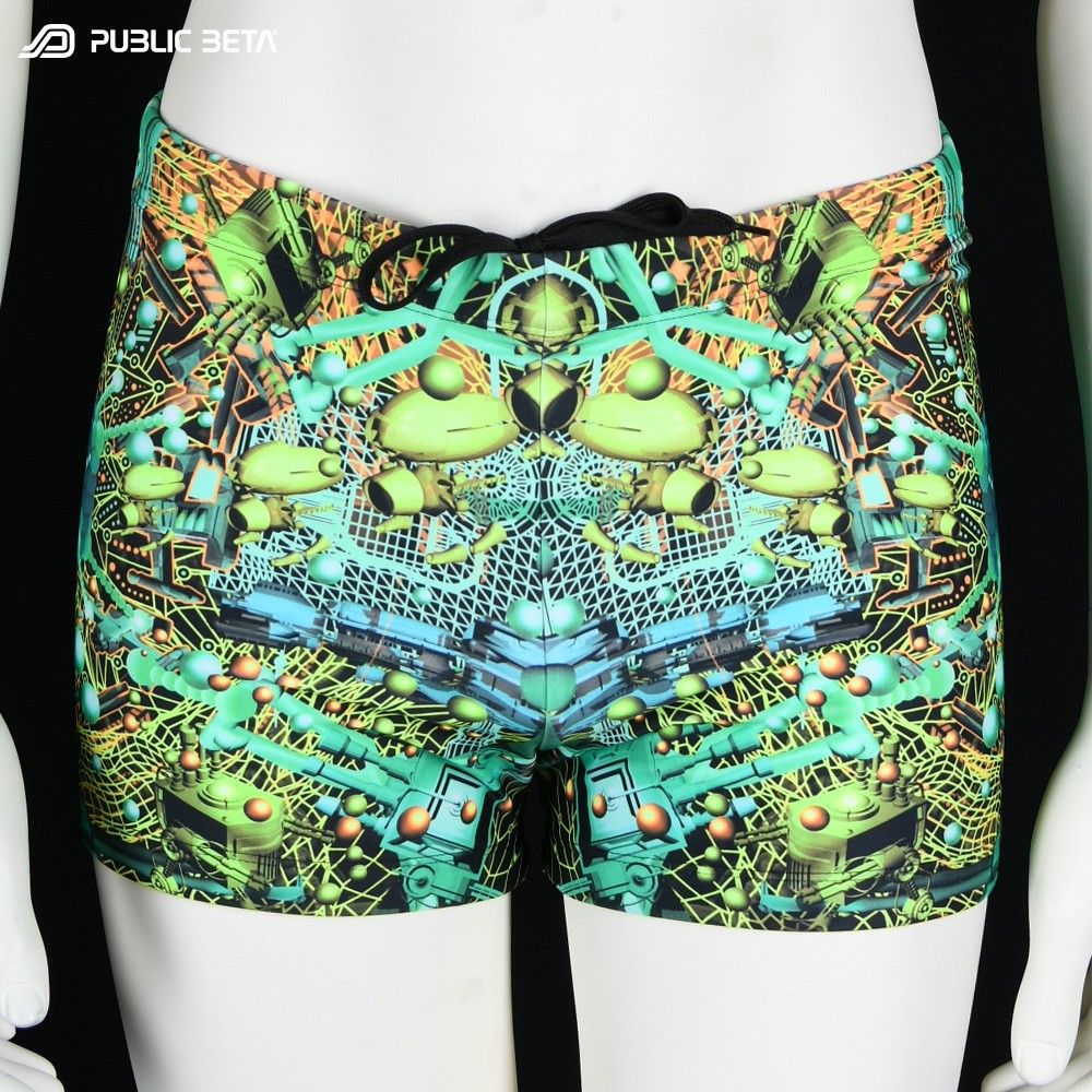 Swim shorts Glow in blacklight