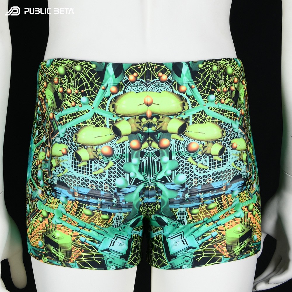 Swim shorts Glow in blacklight