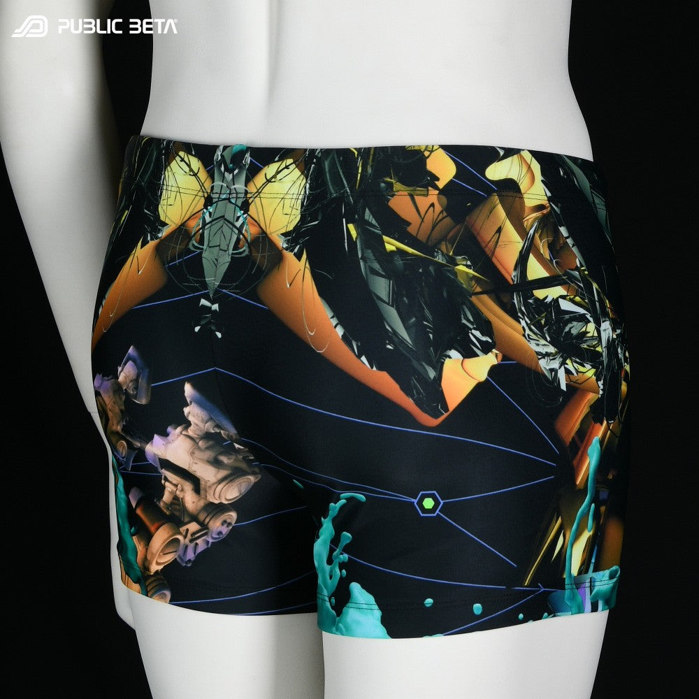 Swim shorts Glow in blacklight