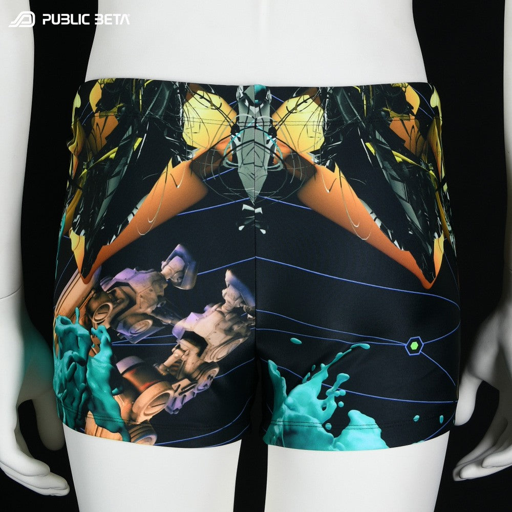Swim shorts Glow in blacklight