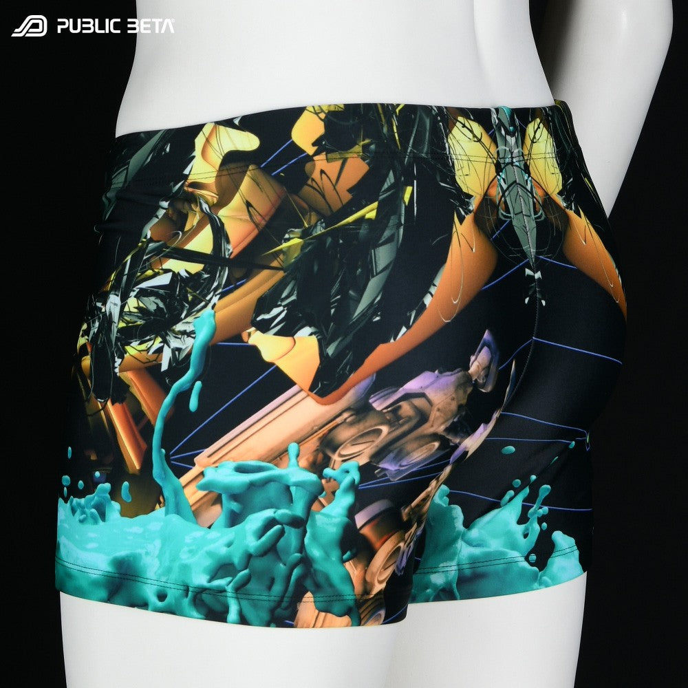Swim shorts Glow in blacklight