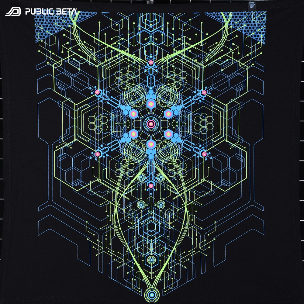 Blacklight Art Print