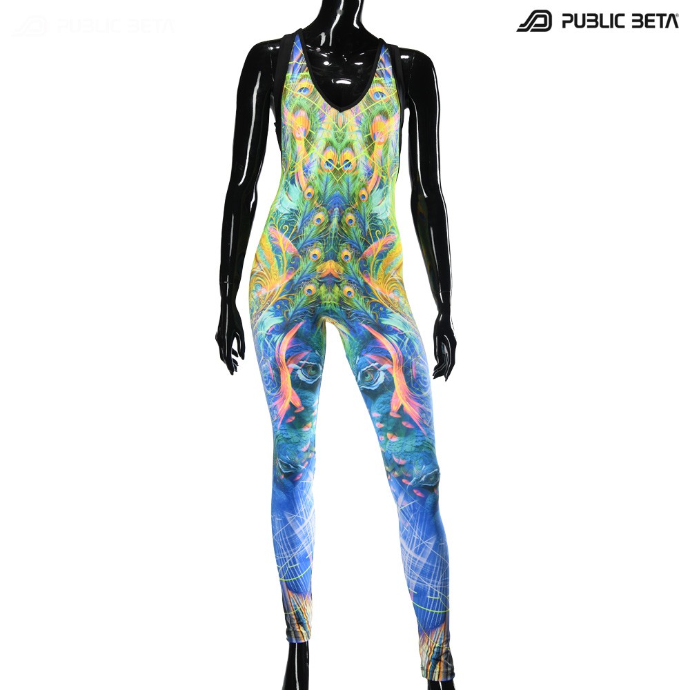 Glow in Blacklight Jumpsuits