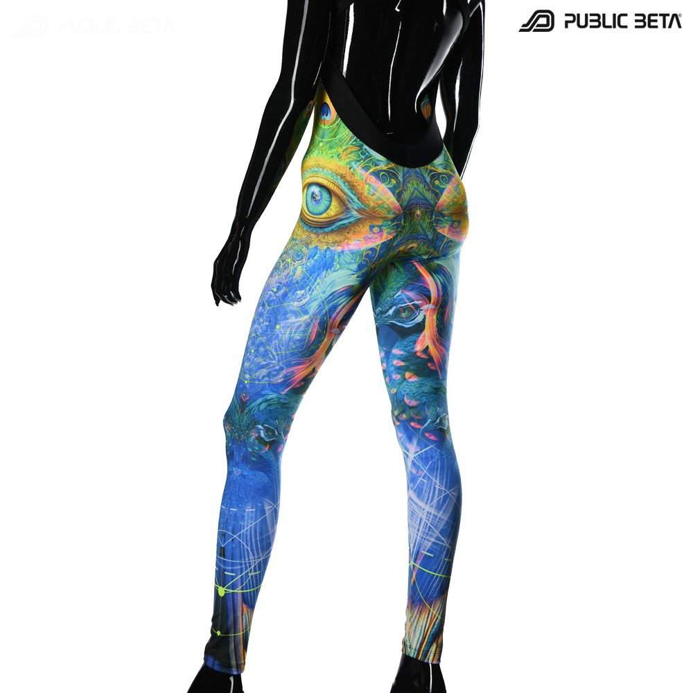 Glow in Blacklight Jumpsuits