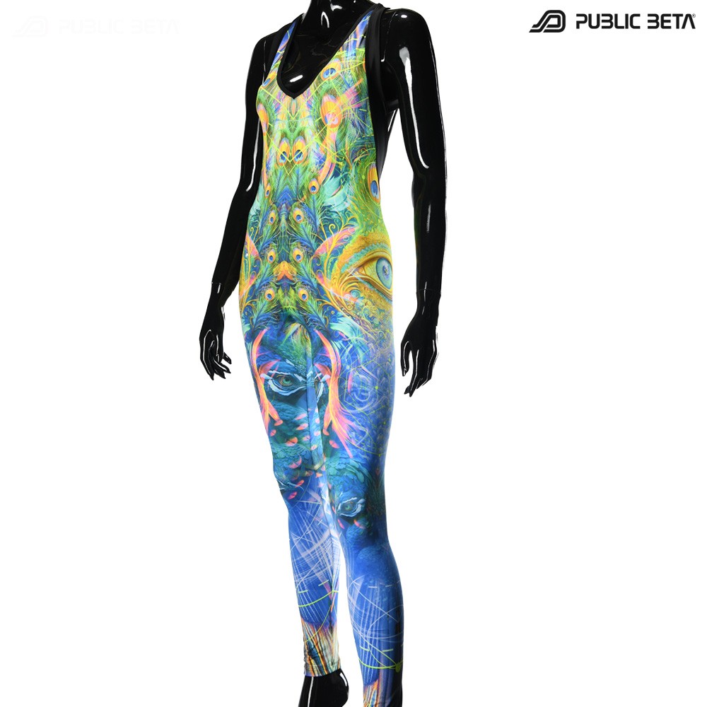Glow in Blacklight Jumpsuits