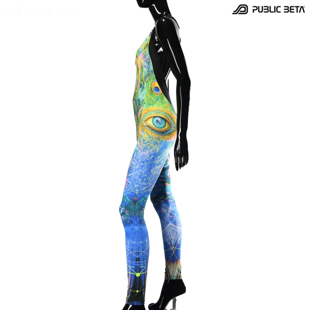 Glow in Blacklight Jumpsuits