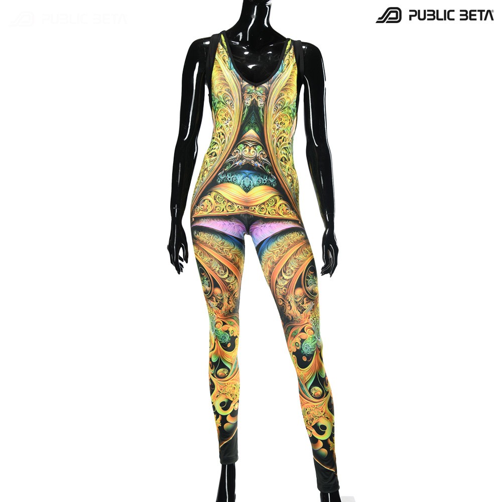 Glow in Blacklight Jumpsuits