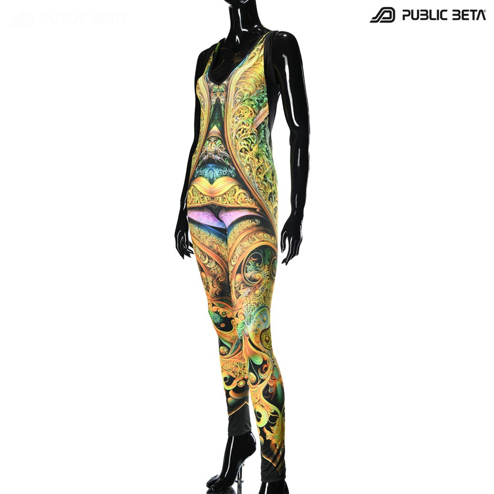 Glow in Blacklight Jumpsuits