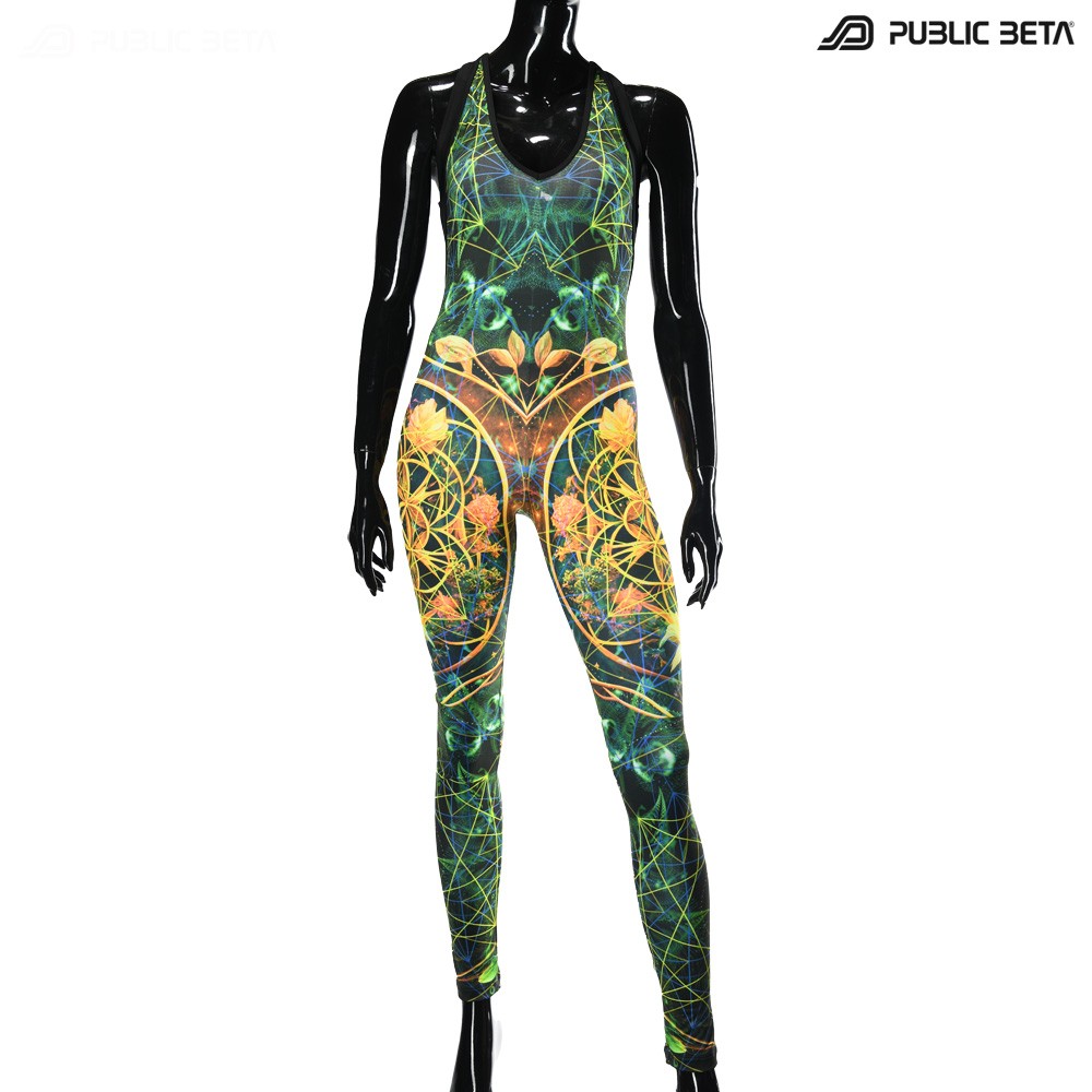 Glow in Blacklight Jumpsuits