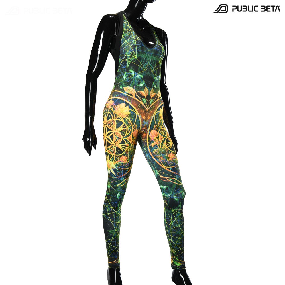 Glow in Blacklight Jumpsuits