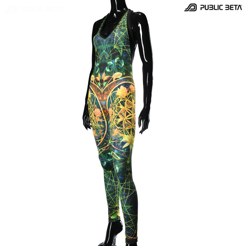 Glow in Blacklight Jumpsuits