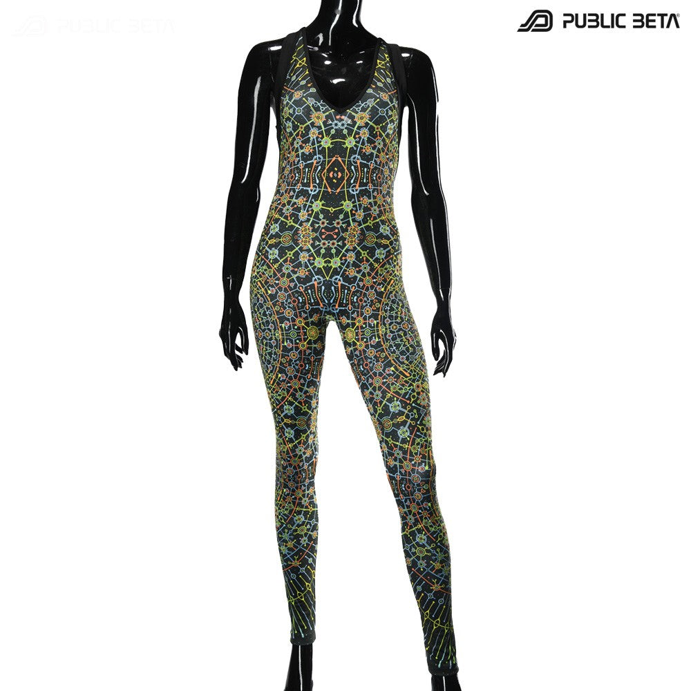 Glow in Blacklight Jumpsuits