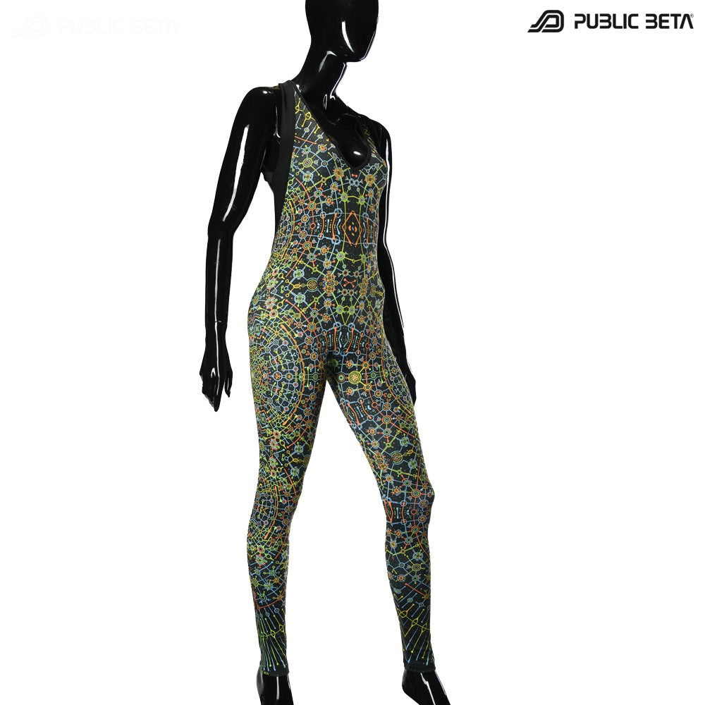 Glow in Blacklight Jumpsuits