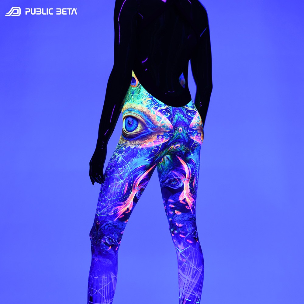 Glow in Blacklight Jumpsuits