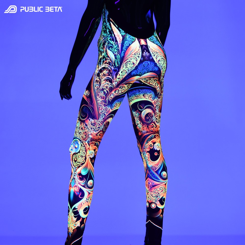 Glow in Blacklight Jumpsuits