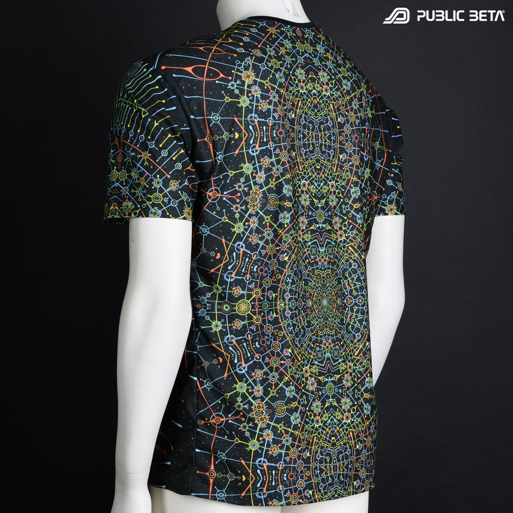 Public Beta Wear DMT By Chaos Conzept Blacklight T-Shirt