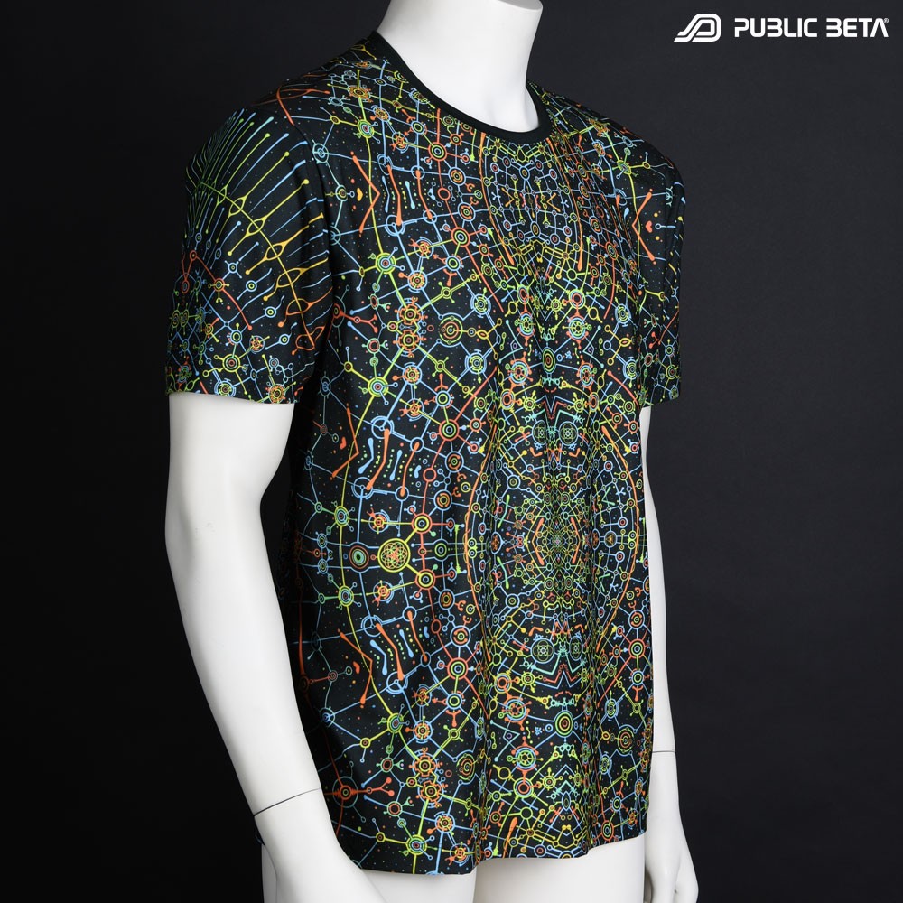 Public Beta Wear DMT By Chaos Conzept Blacklight T-Shirt