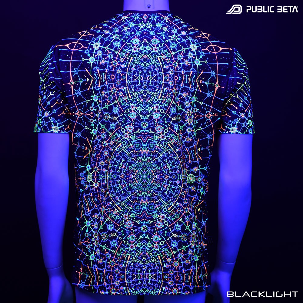 Public Beta Wear DMT By Chaos Conzept Blacklight T-Shirt