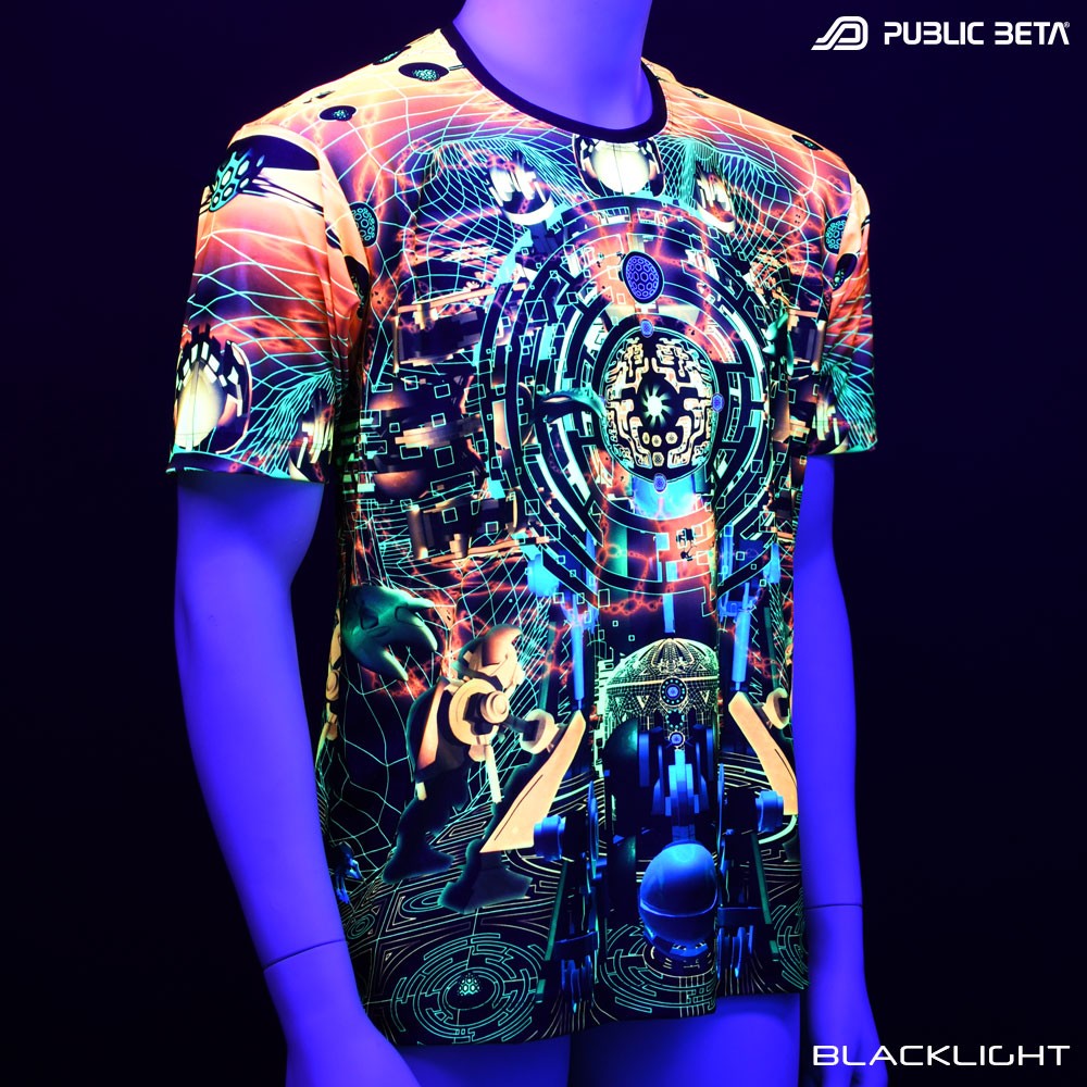 Public Beta Wear Zion Blacklight T-Shirt