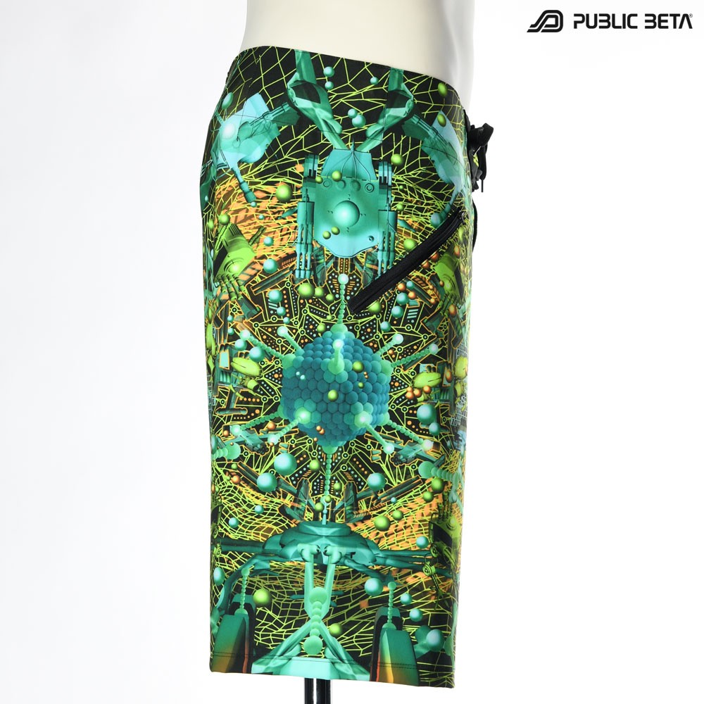 Glow in Blacklight Boardshorts