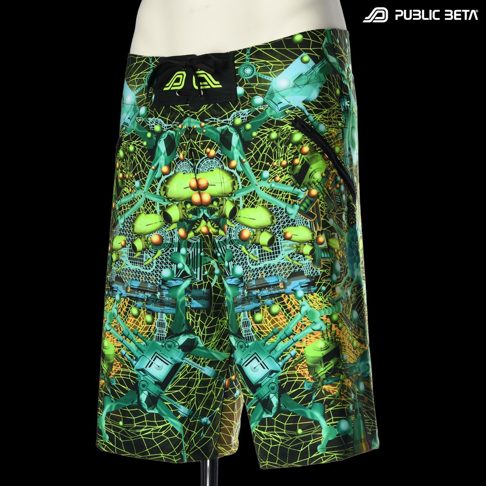 Glow in Blacklight Boardshorts