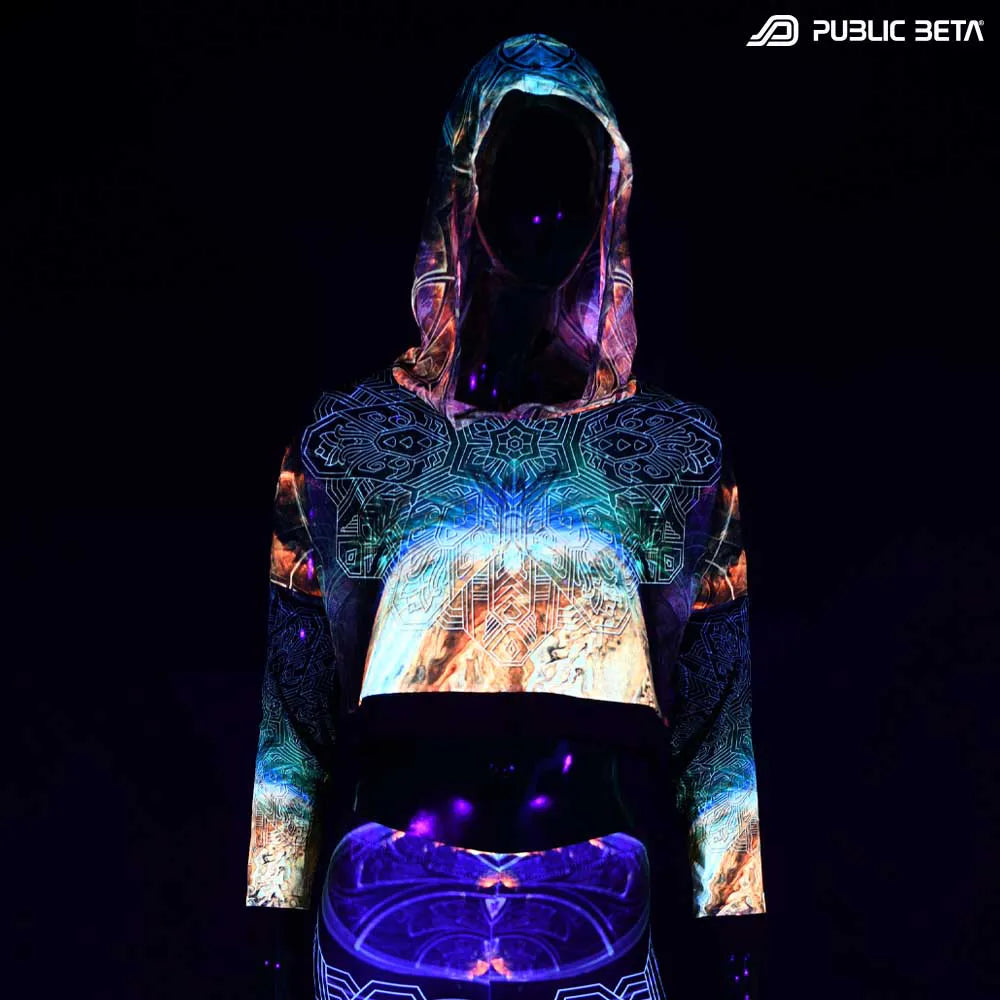 glow in blacklight art clothing