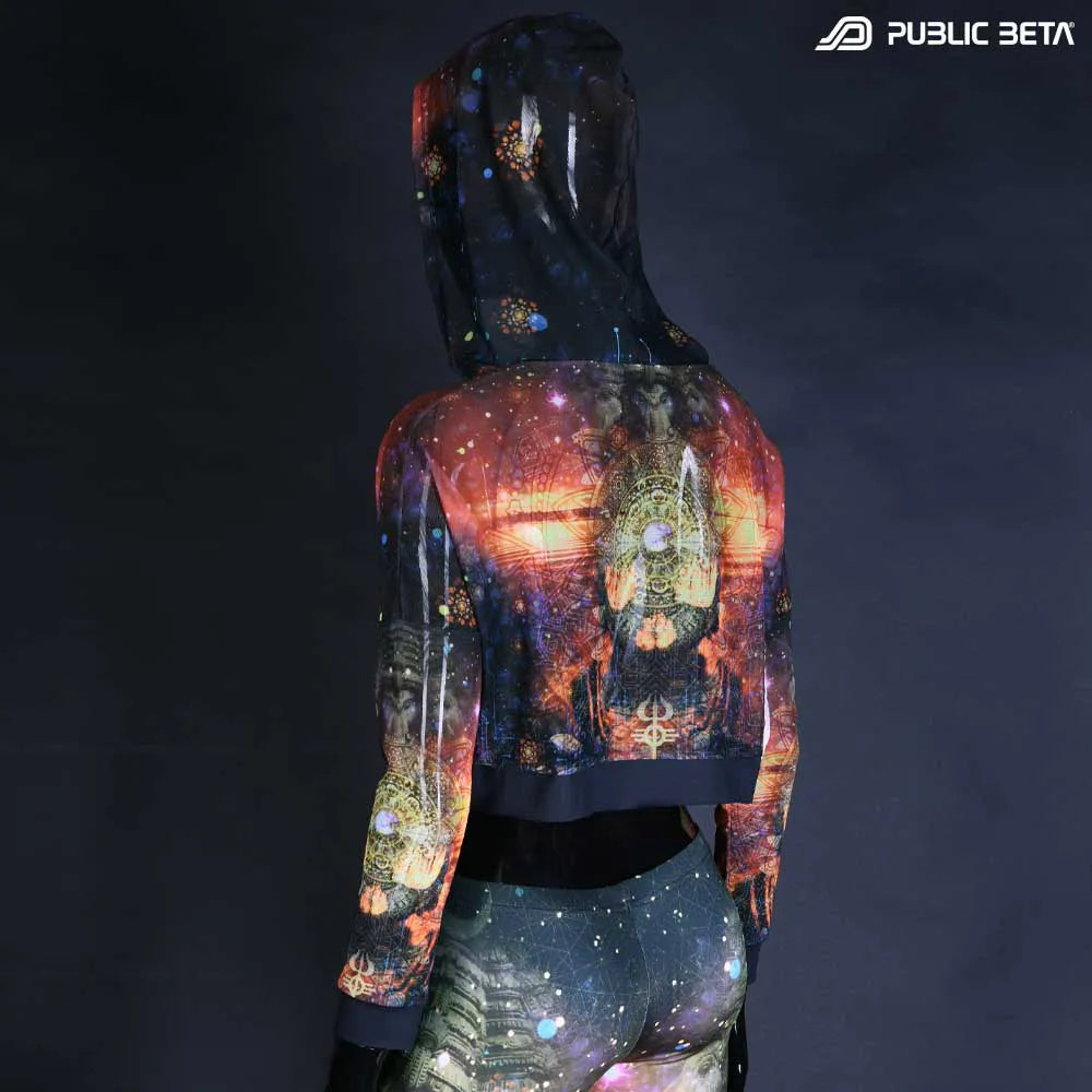Toxic D152 /UV Active Crop Top