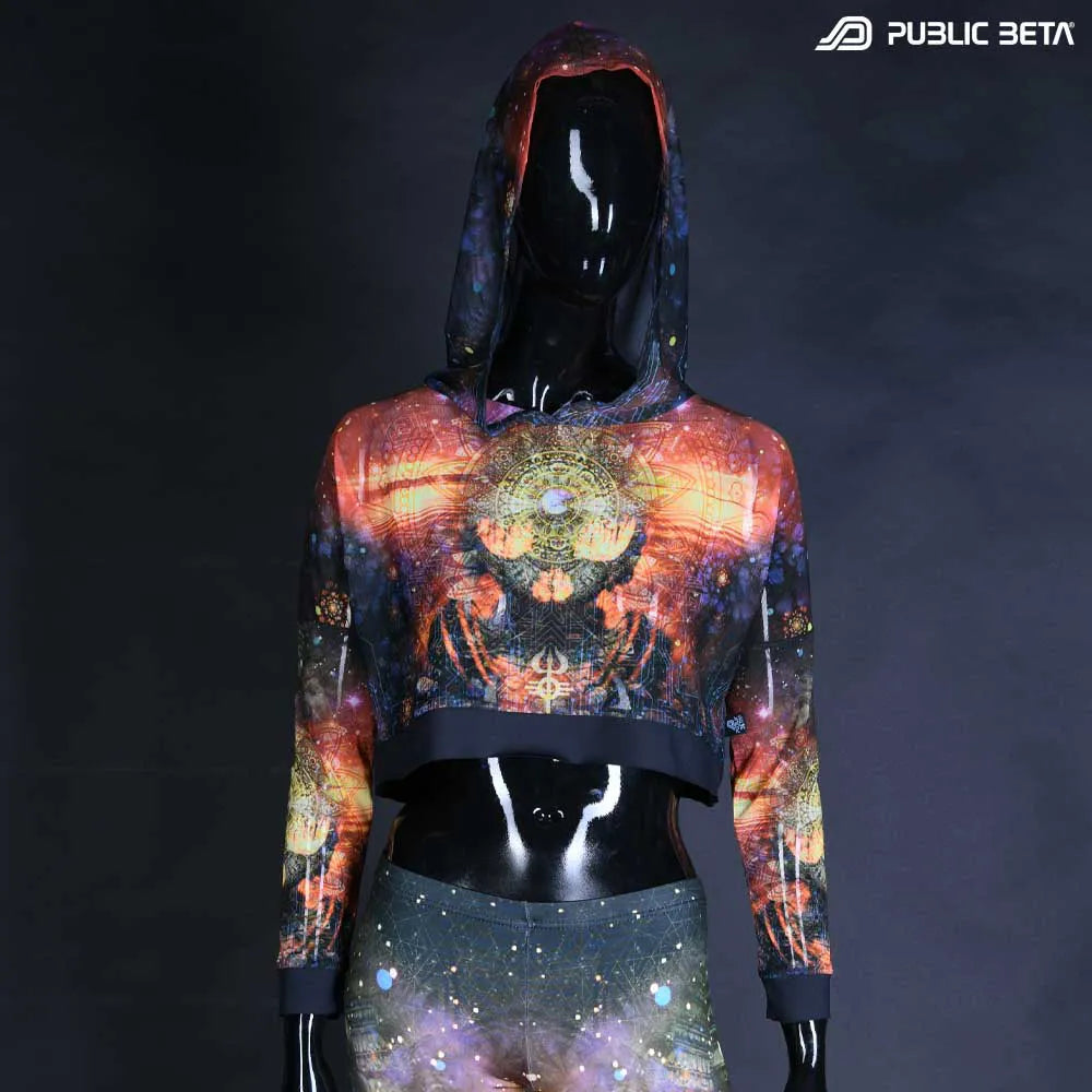 Toxic D152 /UV Active Crop Top